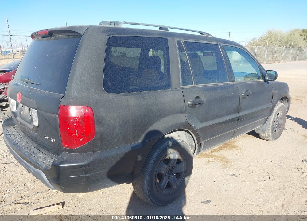 2004 HONDA PILOT EX-L VIN: 2HKYF18754H578144