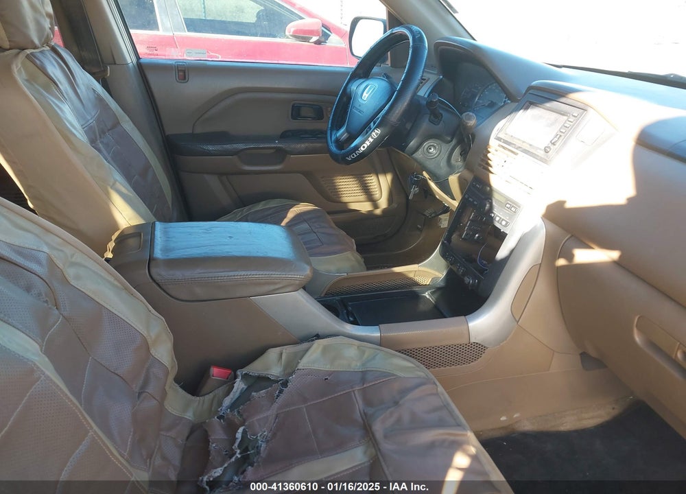 2004 HONDA PILOT EX-L VIN: 2HKYF18754H578144