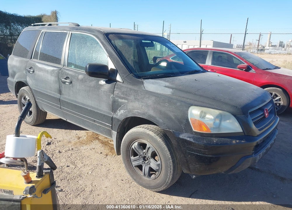 2004 HONDA PILOT EX-L VIN: 2HKYF18754H578144