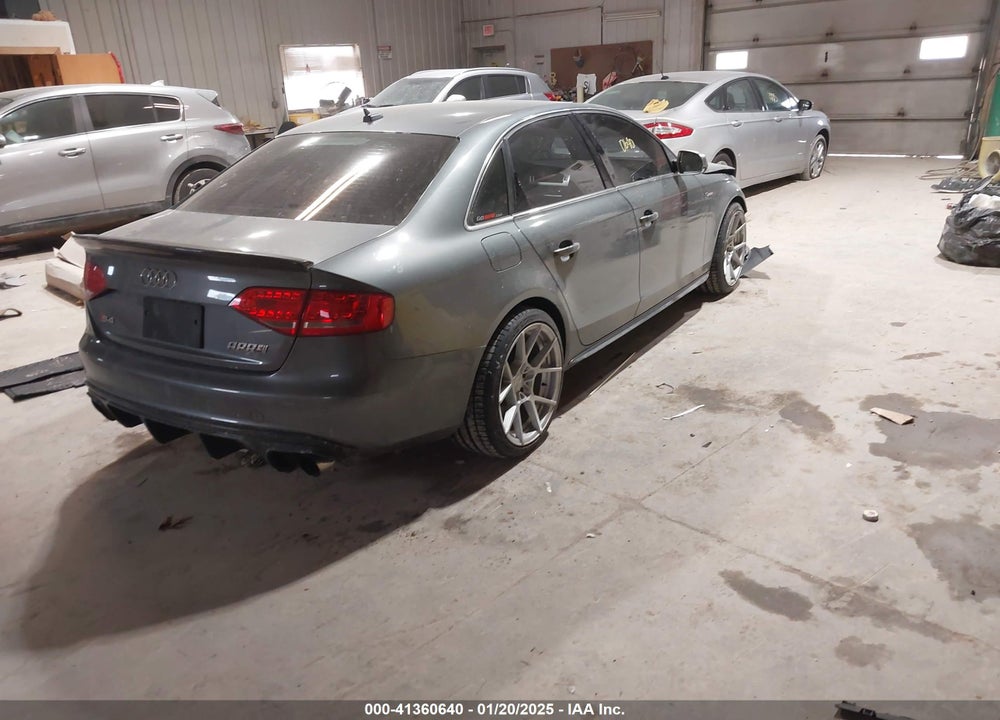 2012 AUDI S4 VIN: WAUBGAFL7CA025145