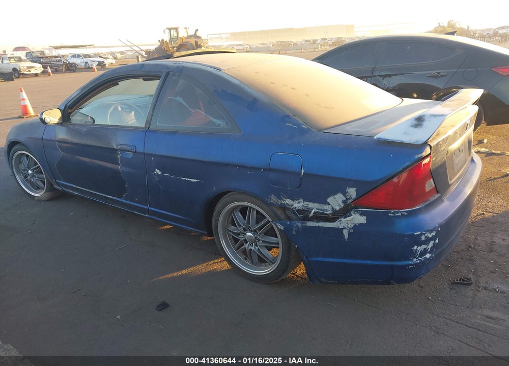 2003 HONDA CIVIC EX VIN: 1HGEM21983L017166