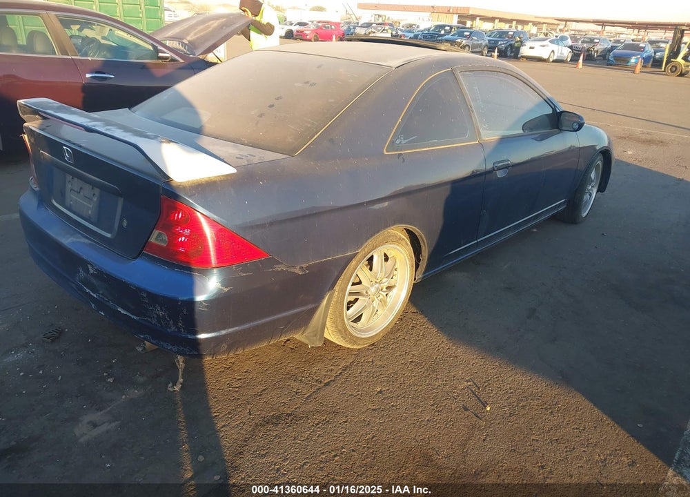 2003 HONDA CIVIC EX VIN: 1HGEM21983L017166