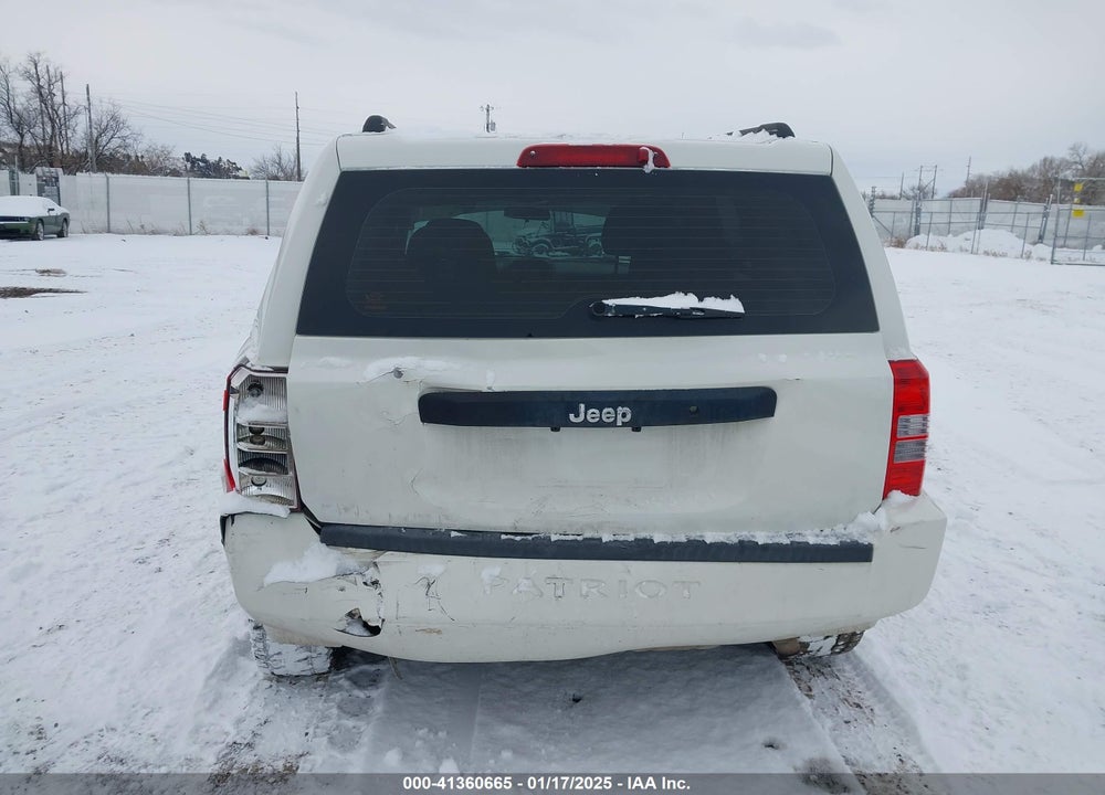 2010 JEEP PATRIOT SPORT VIN: 1J4NT2GA6AD639558