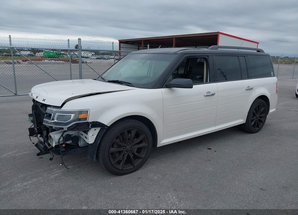 2018 FORD FLEX LIMITED VIN: 2FMHK6D89JBA19576