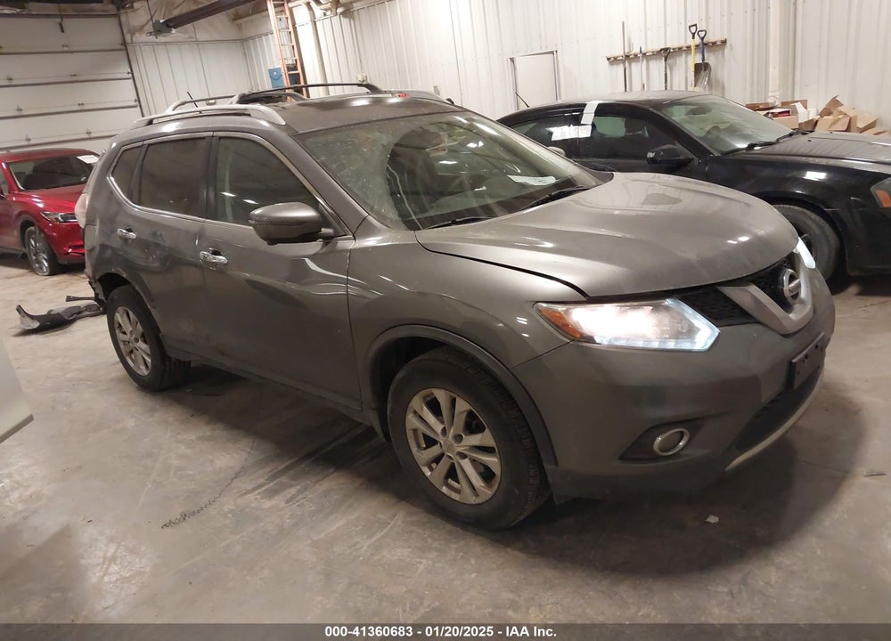 2016 NISSAN ROGUE SV VIN: 5N1AT2MV0GC878397
