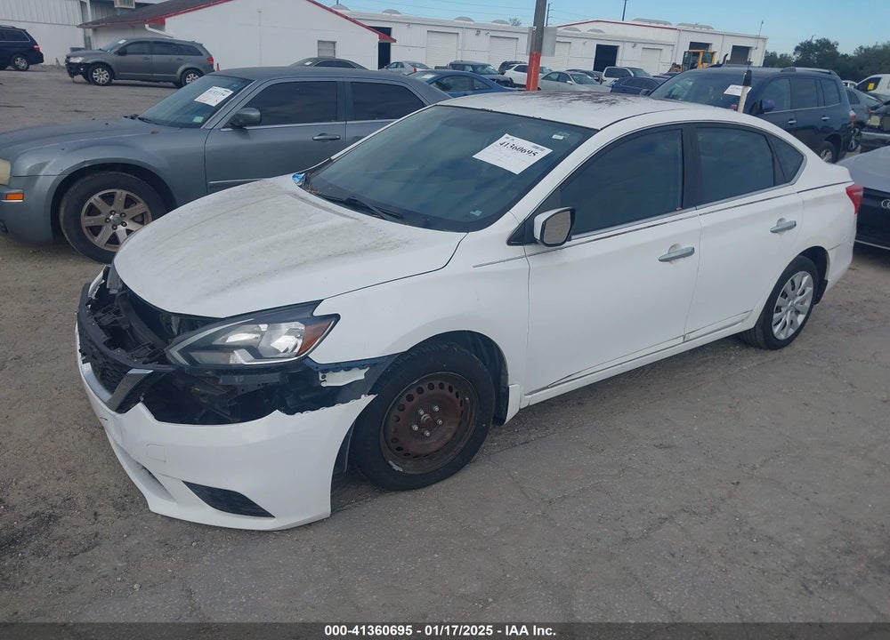 2016 NISSAN SENTRA S VIN: 3N1AB7AP2GY246943