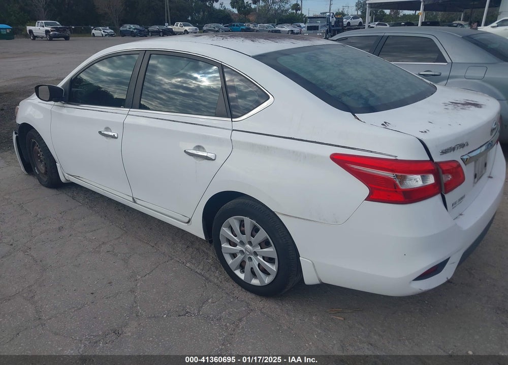 2016 NISSAN SENTRA S VIN: 3N1AB7AP2GY246943