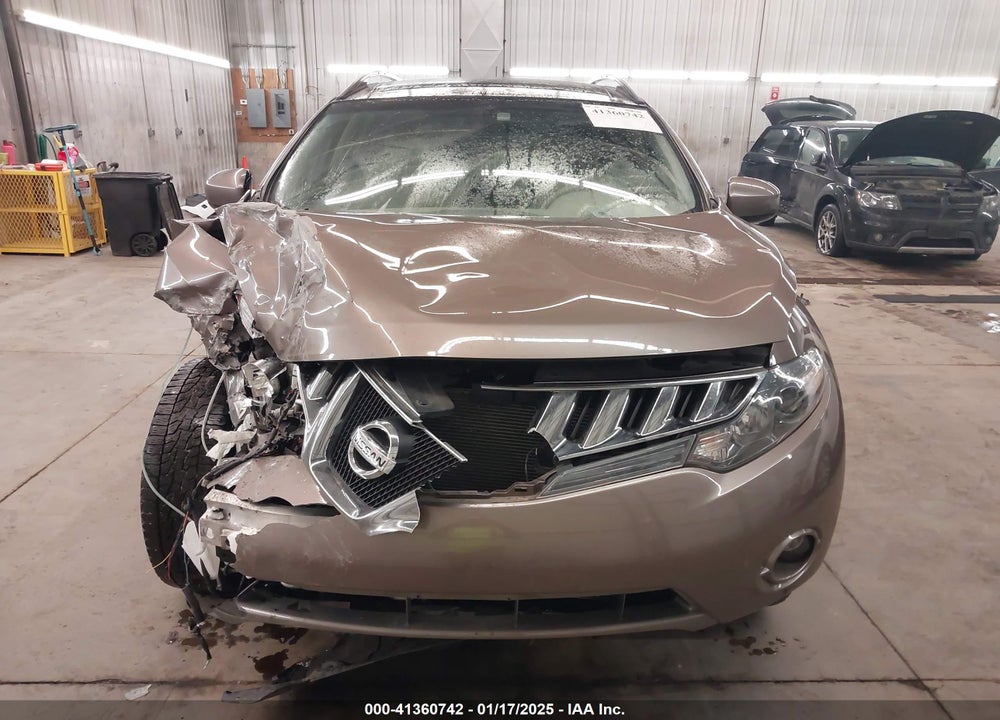 2010 NISSAN MURANO SL VIN: JN8AZ1MW0AW111990