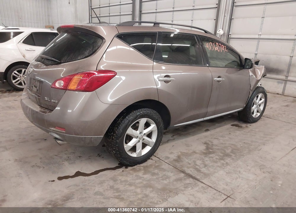 2010 NISSAN MURANO SL VIN: JN8AZ1MW0AW111990