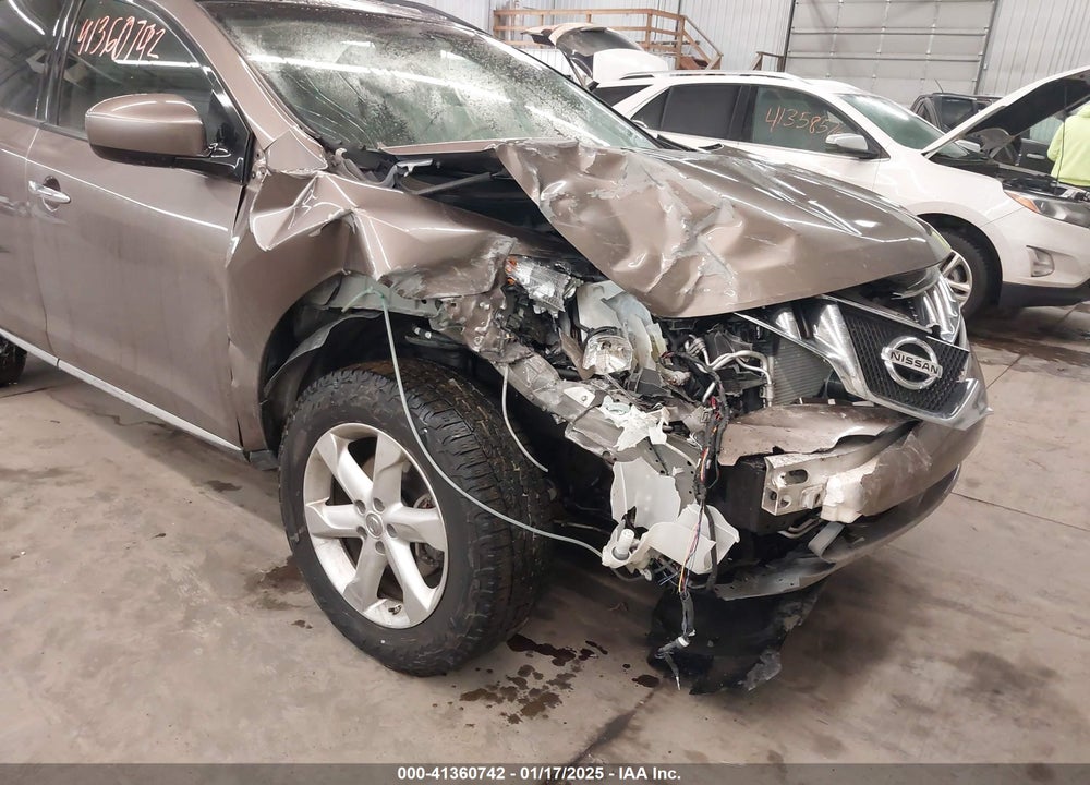 2010 NISSAN MURANO SL VIN: JN8AZ1MW0AW111990