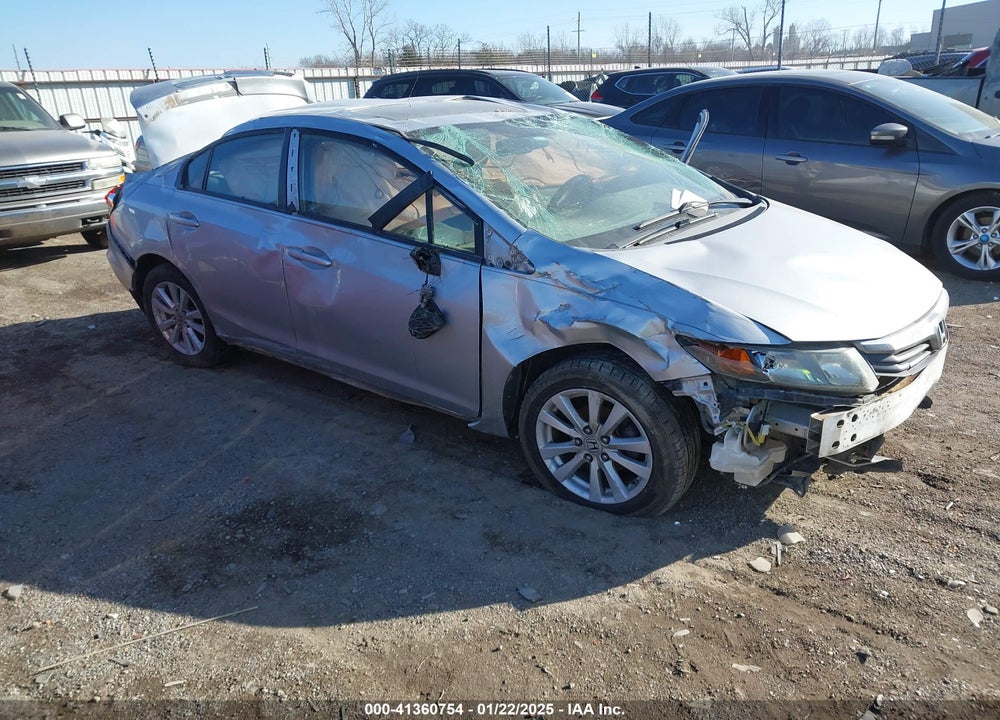 2012 HONDA CIVIC SDN EX-L VIN: 19XFB2F91CE041805