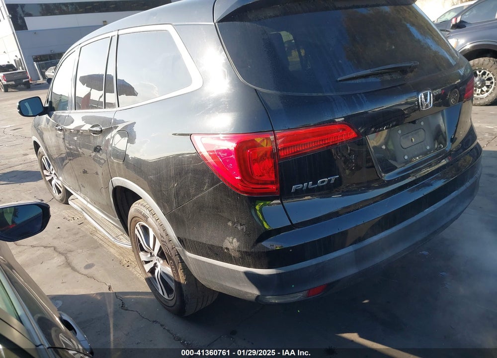 2017 HONDA PILOT EX-L VIN: 5FNYF5H76HB009198
