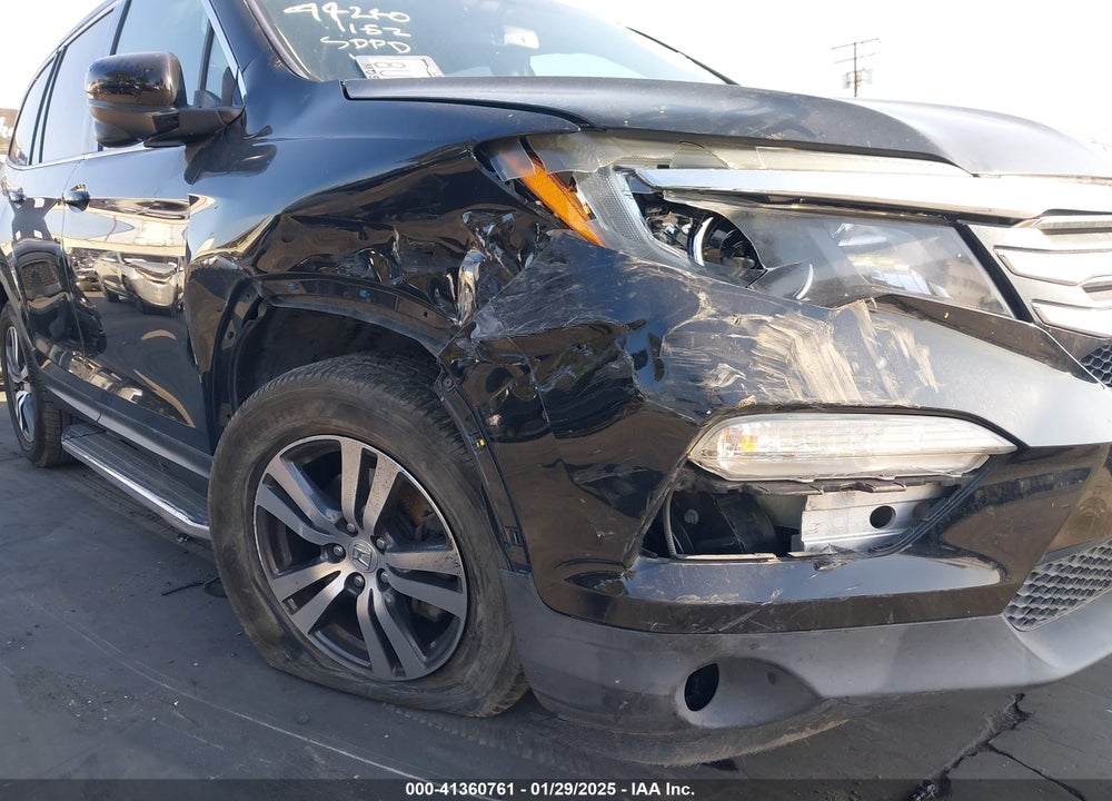 2017 HONDA PILOT EX-L VIN: 5FNYF5H76HB009198