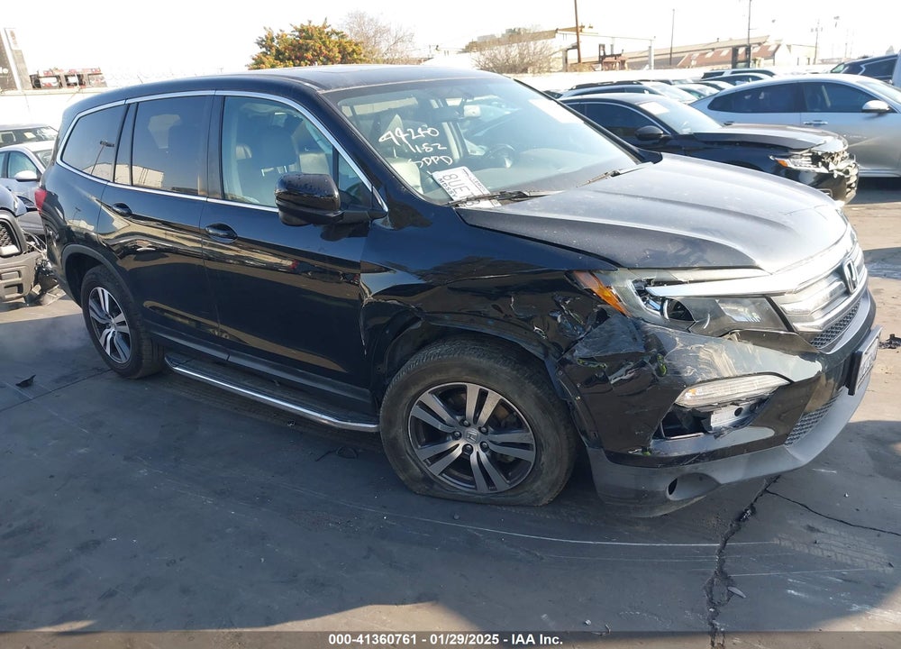 2017 HONDA PILOT EX-L VIN: 5FNYF5H76HB009198