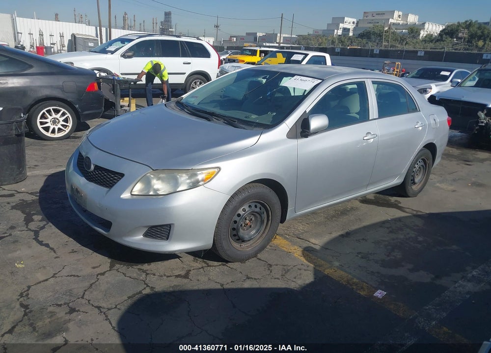 2010 TOYOTA COROLLA LE VIN: 1NXBU4EE5AZ190196
