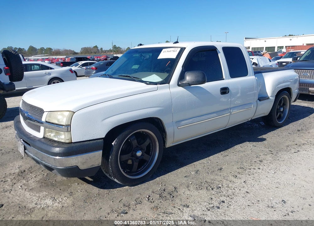 2005 CHEVROLET SILVERADO 1500 LS VIN: 1GCEK19T15Z209544