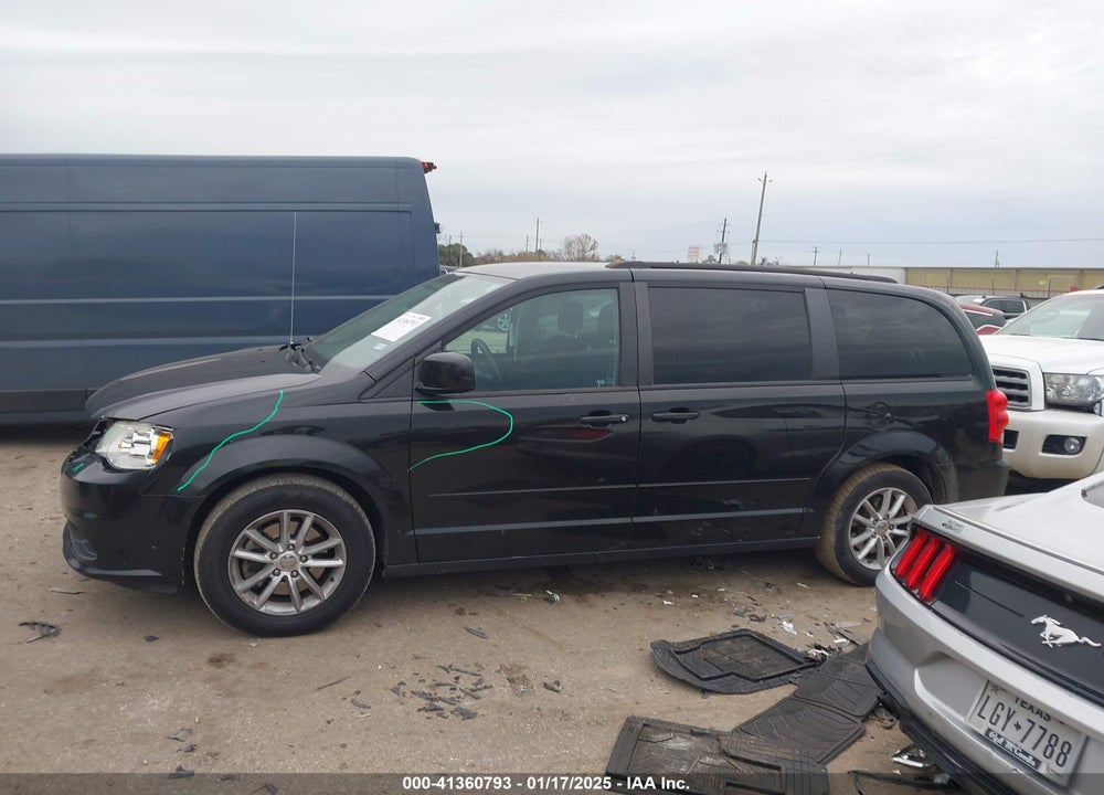 2016 DODGE GRAND CARAVAN SXT VIN: 2C4RDGCG3GR224697