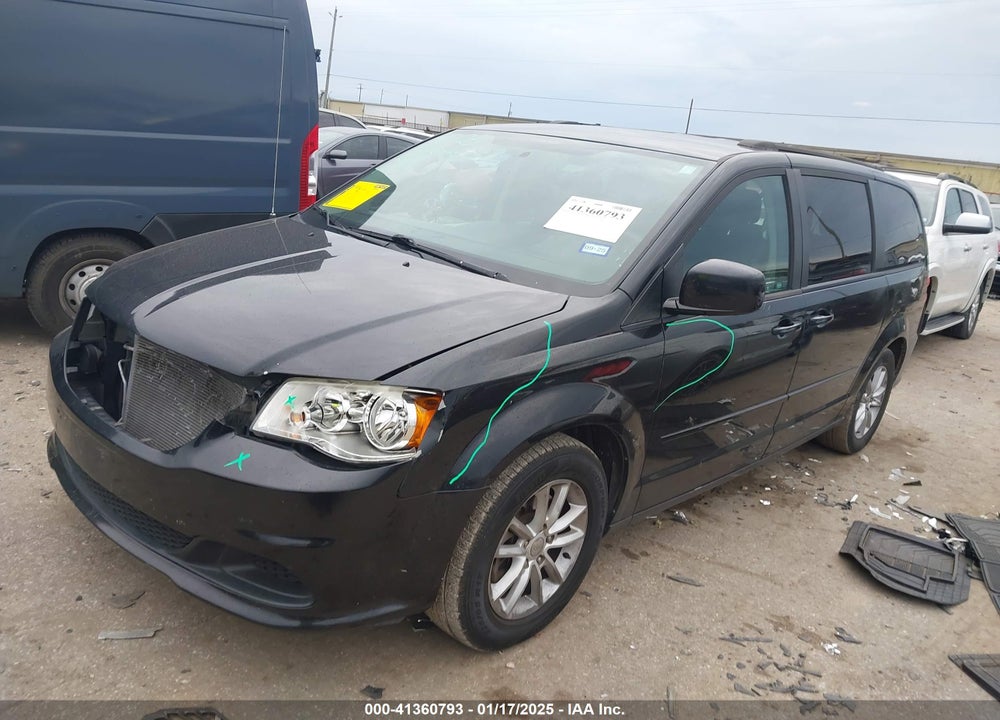 2016 DODGE GRAND CARAVAN SXT VIN: 2C4RDGCG3GR224697
