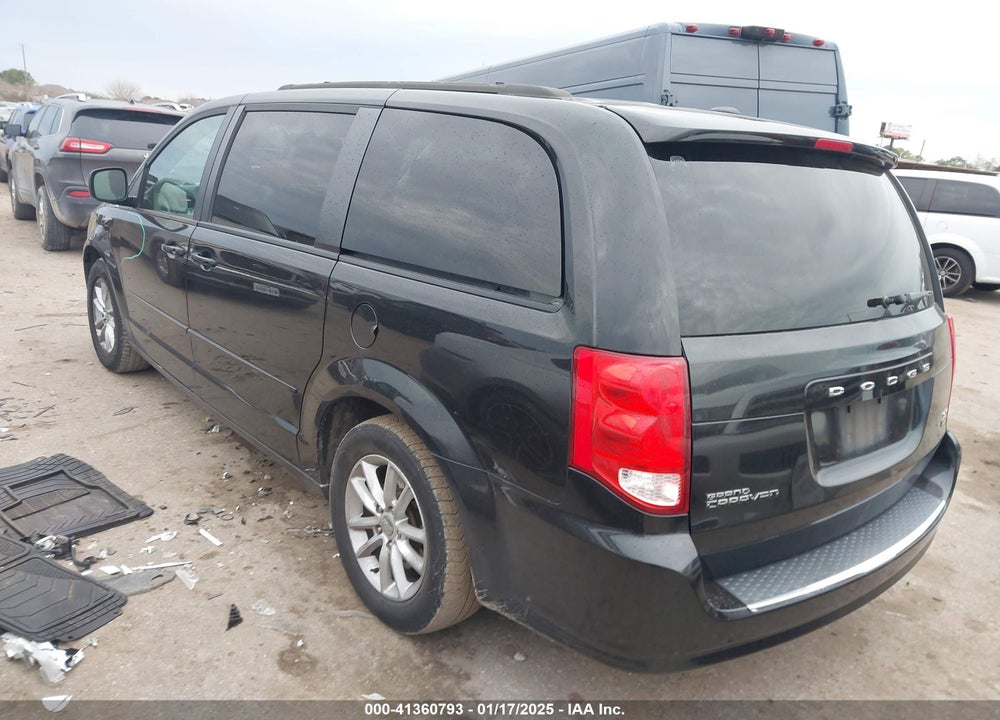 2016 DODGE GRAND CARAVAN SXT VIN: 2C4RDGCG3GR224697