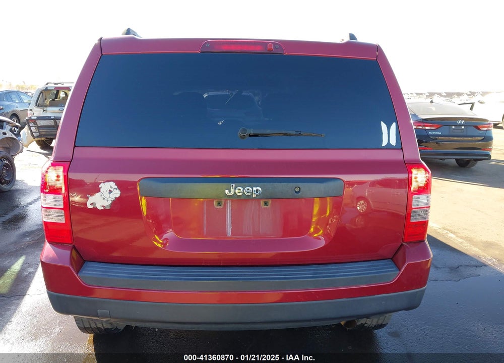 2012 JEEP PATRIOT SPORT VIN: 1C4NJPBB6CD687718