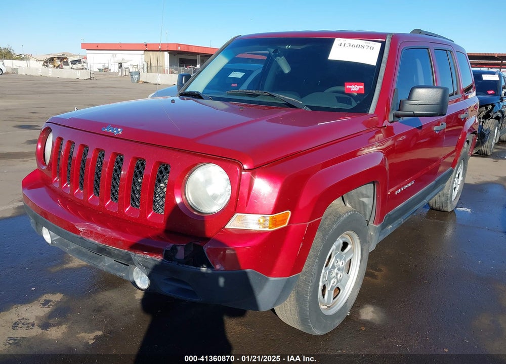 2012 JEEP PATRIOT SPORT VIN: 1C4NJPBB6CD687718