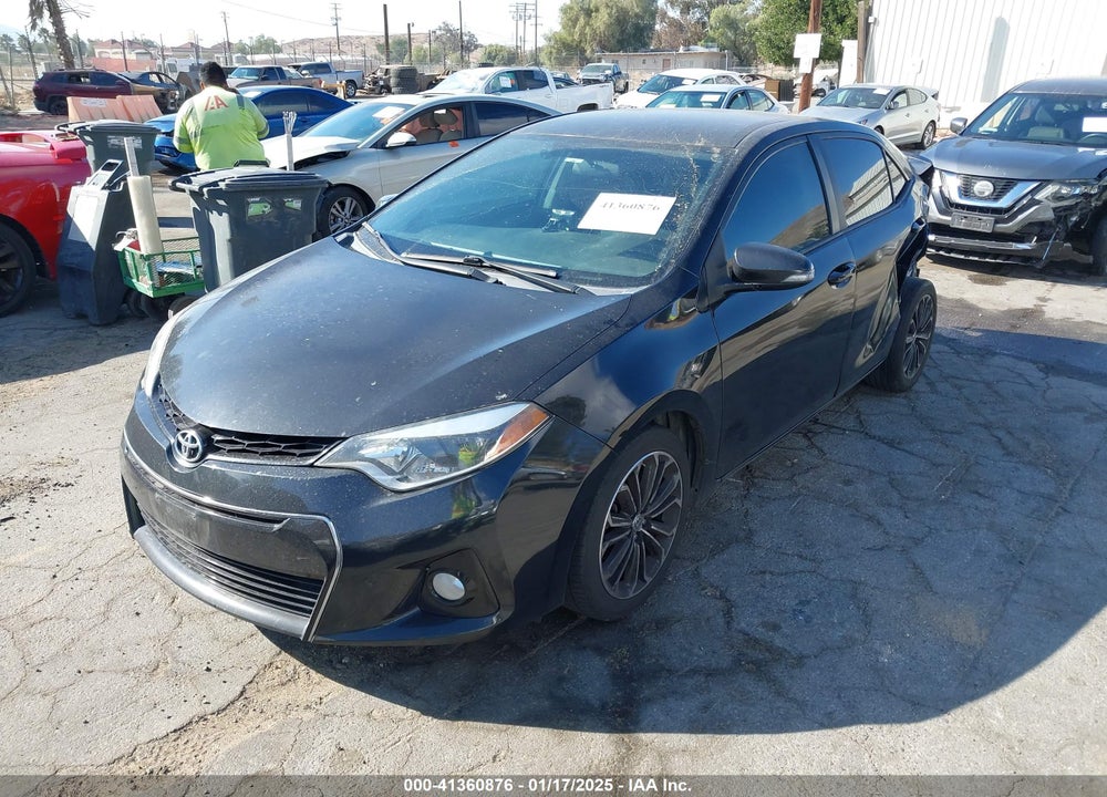 2015 TOYOTA COROLLA VIN: 2T1BURHE0FC418865