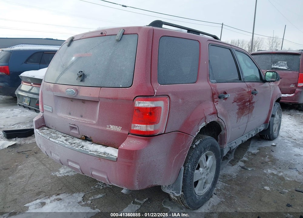 2010 FORD ESCAPE XLT VIN: 1FMCU0D74AKC14967