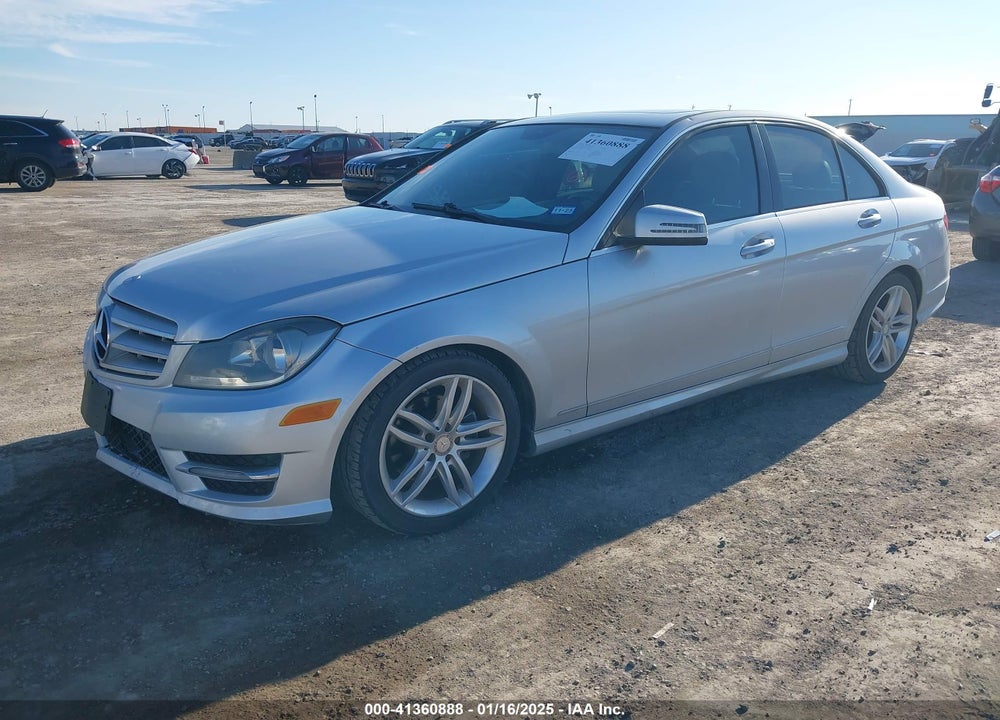 2012 MERCEDES-BENZ C 250 VIN: WDDGF4HB2CR206288