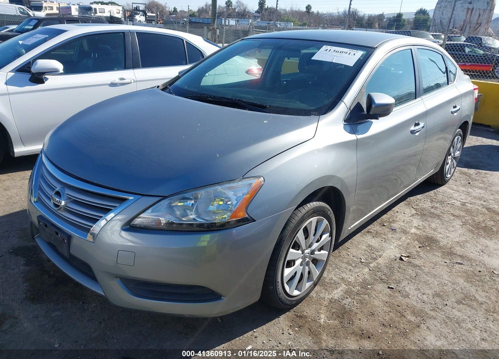 2014 NISSAN SENTRA SV VIN: 3N1AB7APXEL638448