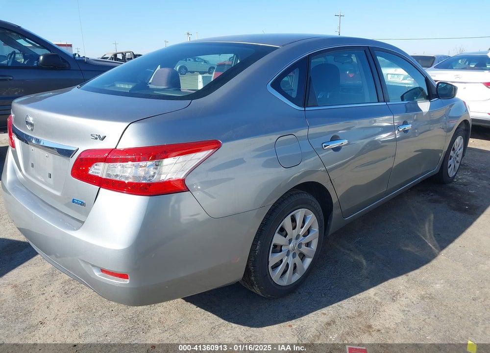 2014 NISSAN SENTRA SV VIN: 3N1AB7APXEL638448