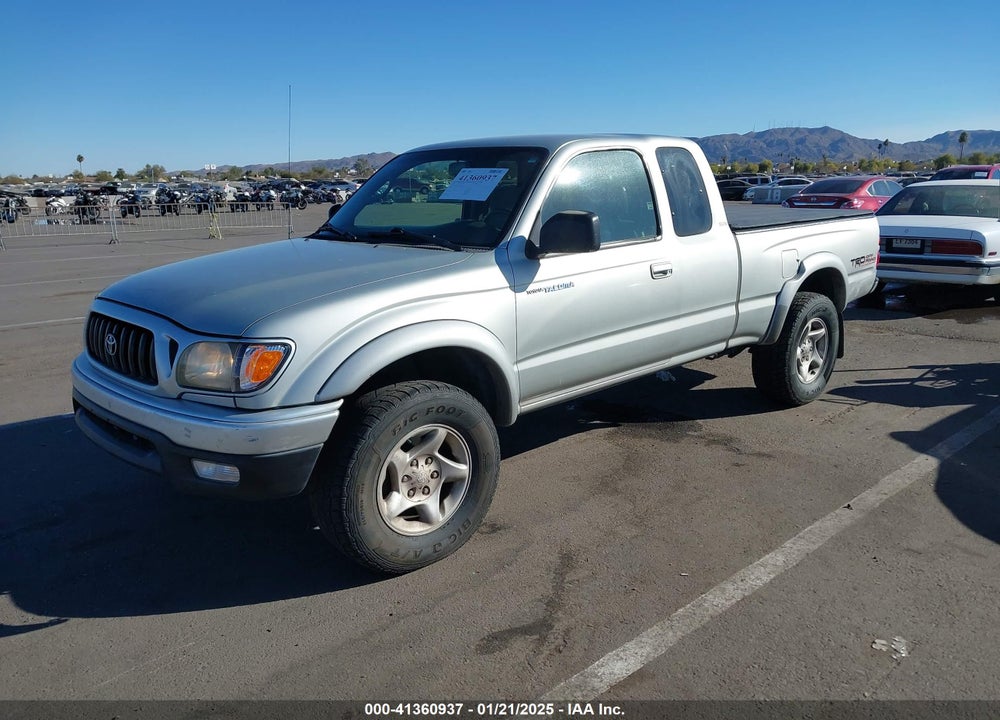 2004 TOYOTA TACOMA PRERUNNER V6 VIN: 5TESN92N74Z338704