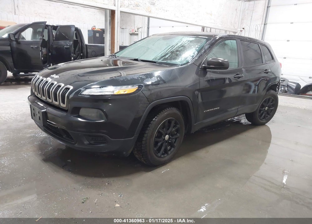2015 JEEP CHEROKEE SPORT VIN: 1C4PJMAB1FW594378
