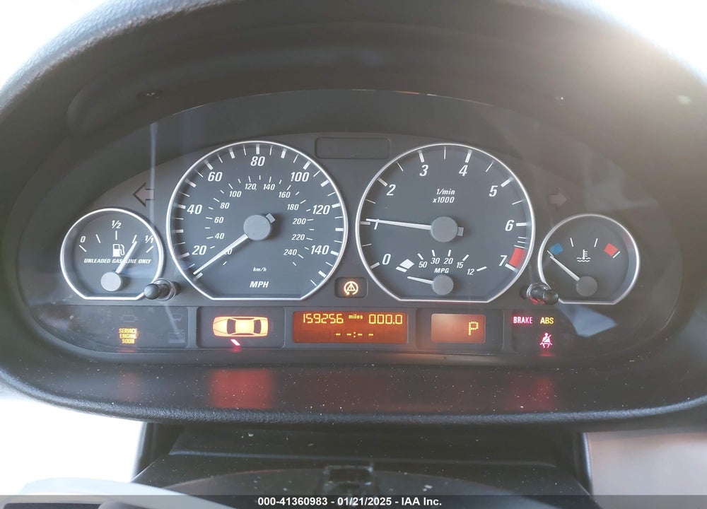 2004 BMW 330CI VIN: WBABW534X4PL46201