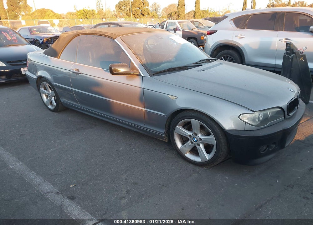 2004 BMW 330CI VIN: WBABW534X4PL46201