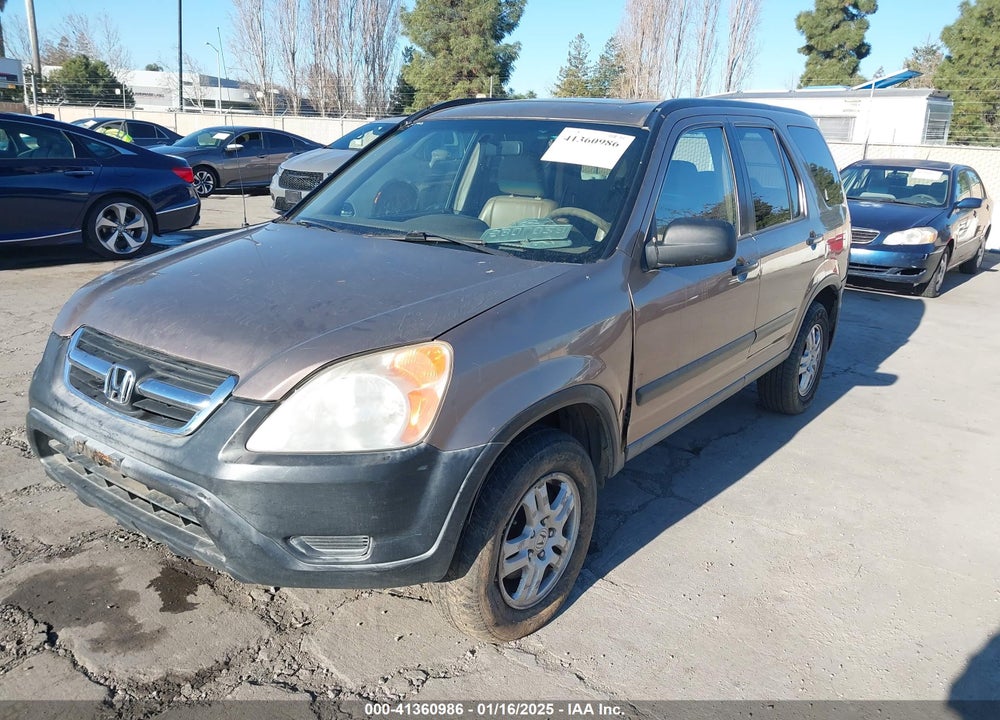 2003 HONDA CR-V EX VIN: JHLRD78843C012172