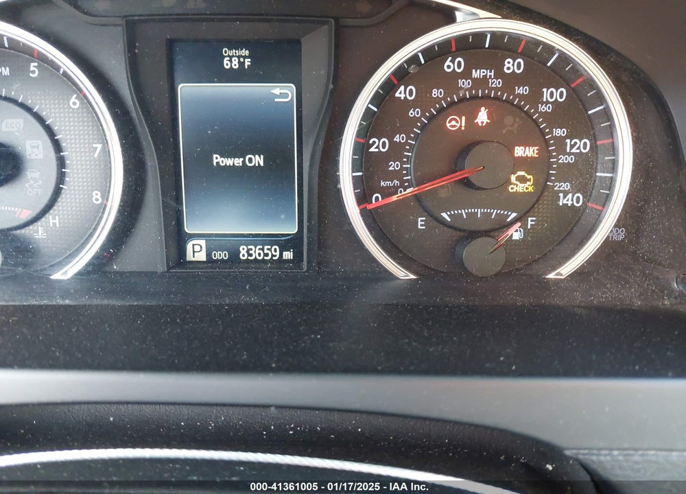 2017 TOYOTA CAMRY VIN: 4T1BK1FK0HU581081