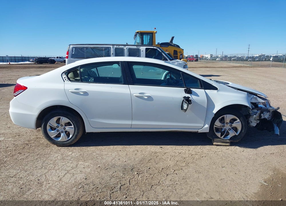 2013 HONDA CIVIC VIN: 2HGFB2F53DH585985