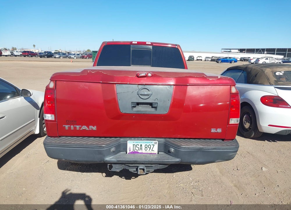 2004 NISSAN TITAN XE VIN: 1N6AA06A64N573959