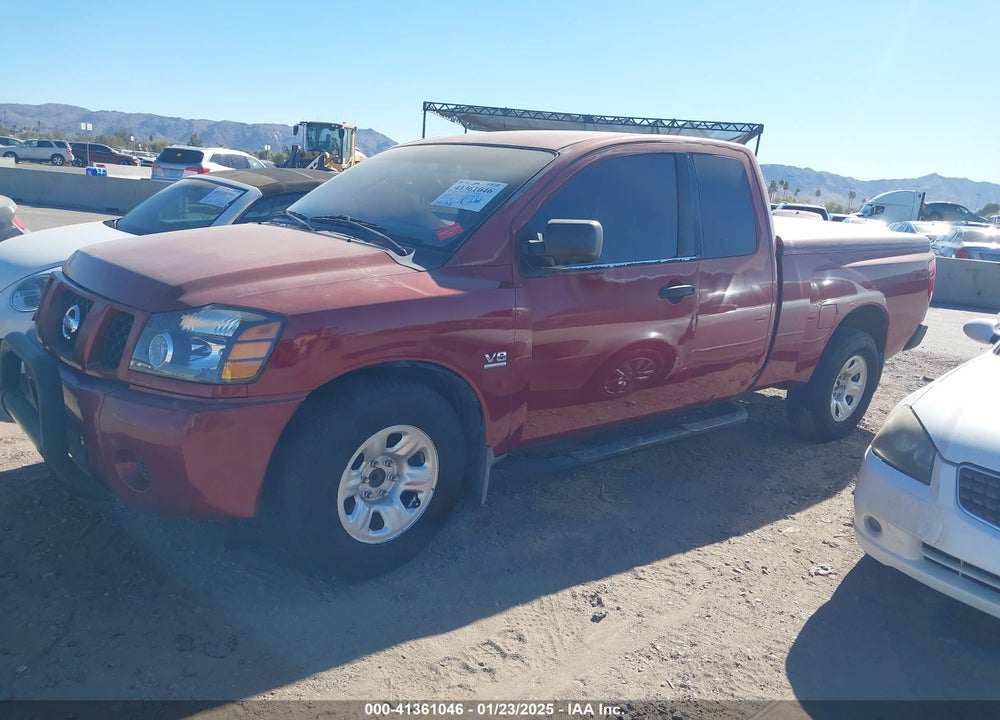 2004 NISSAN TITAN XE VIN: 1N6AA06A64N573959