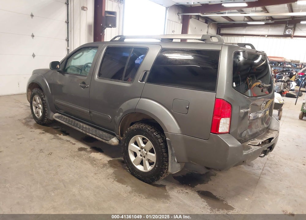 2009 NISSAN PATHFINDER VIN: 5N1AR18B09C612258