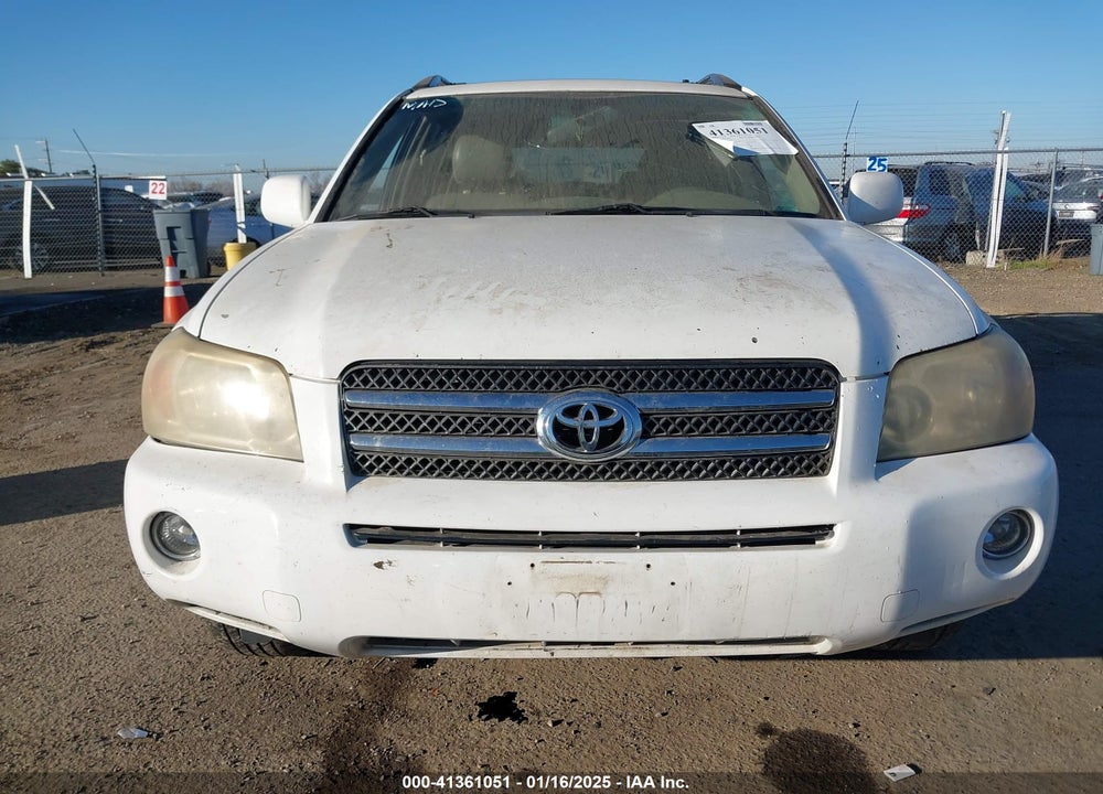 2007 TOYOTA HIGHLANDER HYBRID V6 VIN: JTEEW21A470037789