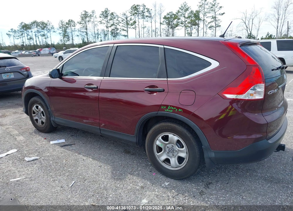 2014 HONDA CR-V LX VIN: 5J6RM3H36EL035993