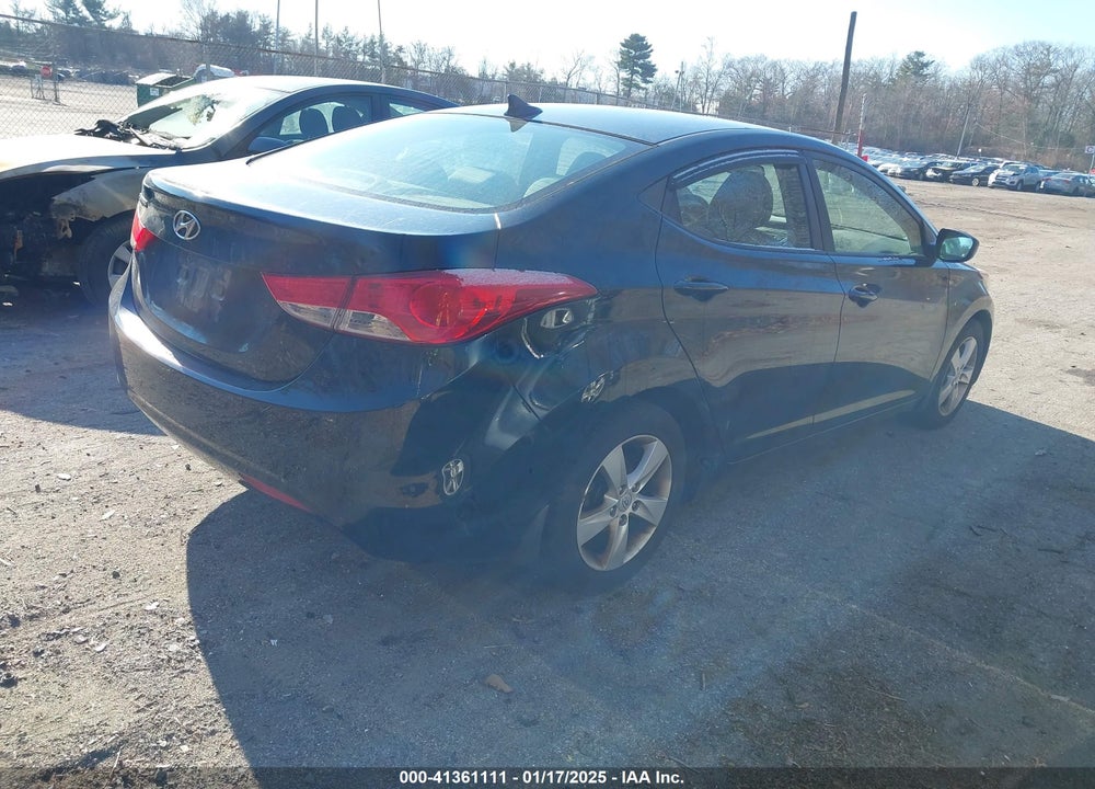 2011 HYUNDAI ELANTRA GLS VIN: 5NPDH4AE8BH049741