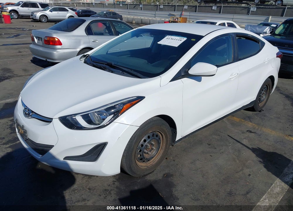 2016 HYUNDAI ELANTRA SE VIN: 5NPDH4AE3GH745074