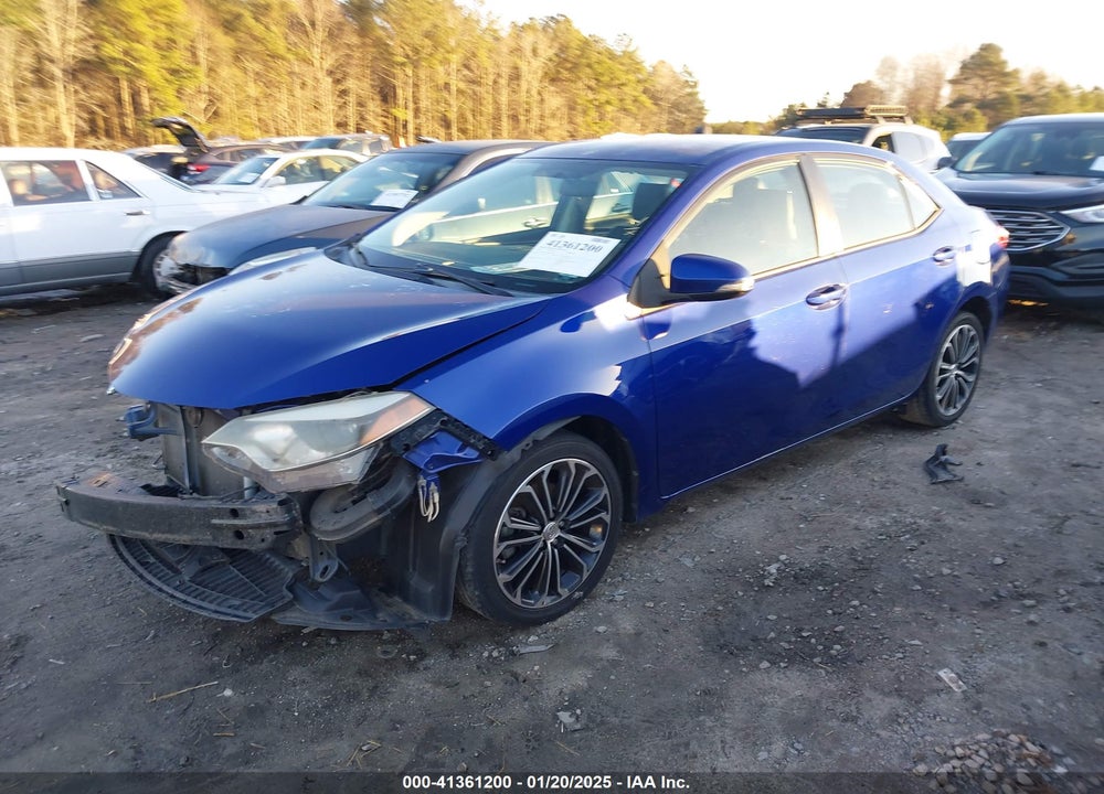 2014 TOYOTA COROLLA S PLUS VIN: 5YFBURHE7EP098944