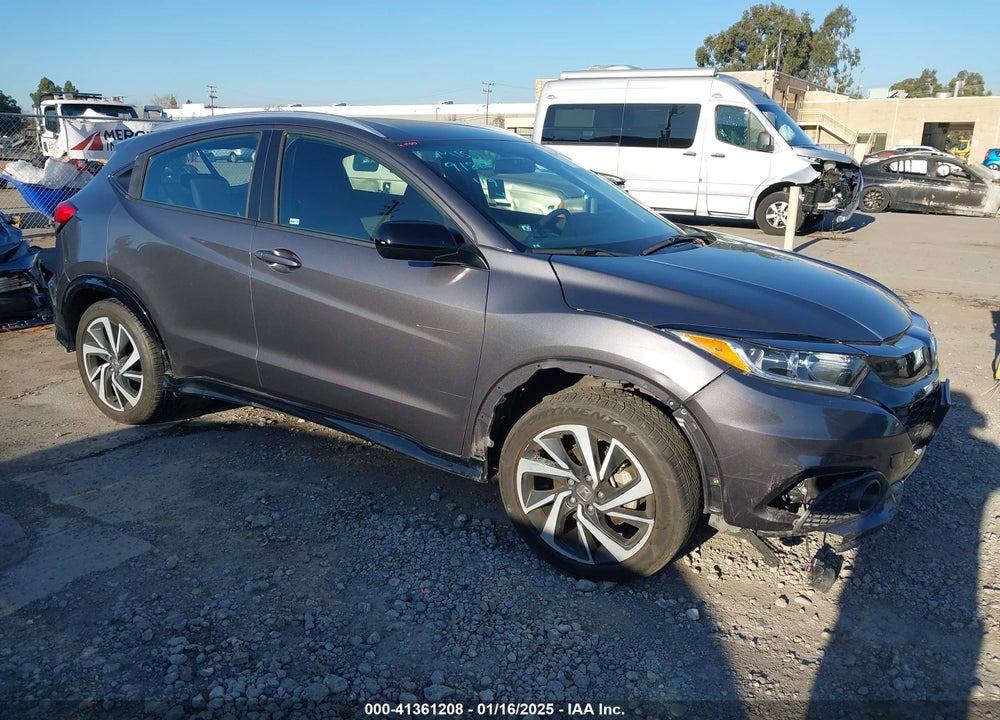 2019 HONDA HR-V SPORT VIN: 3CZRU6H18KG701096