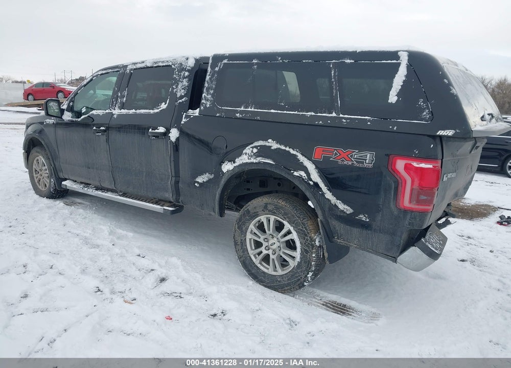 2017 FORD F-150 VIN: 1FTFW1EF2HKD90370