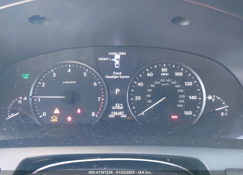 2015 LEXUS LS 460 VIN: JTHBL5EF5F5135527