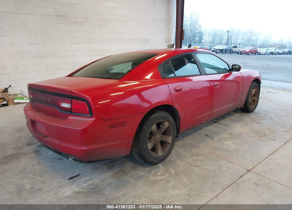 2012 DODGE CHARGER VIN: 2C3CDXBG0CH125556