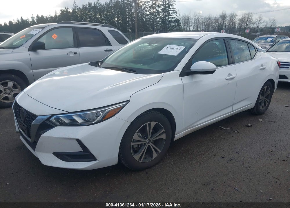 2021 NISSAN SENTRA SV XTRONIC CVT VIN: 3N1AB8CV7MY284648